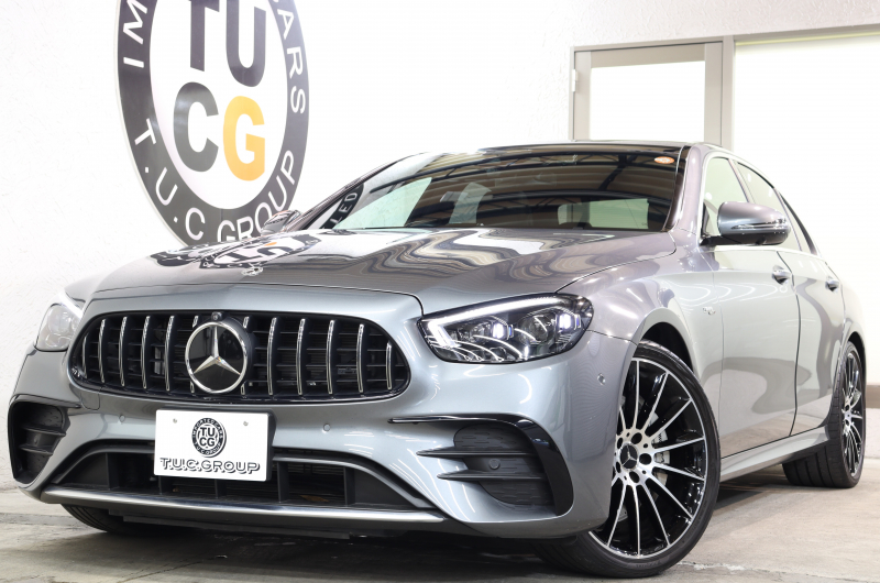 AMG Eクラス E53 4MATIC+ ｴｸｽｸﾙｰｼﾌﾞ&ﾚｰﾀﾞｰｾｰﾌﾃｨPKG　ISG搭載 後期 ｷｰﾚｽｺﾞｰ 黒本革 ﾍﾞﾝﾁﾚｰﾀｰ ﾊﾟﾉﾗﾏSR ﾍｯﾄﾞｱｯﾌﾟD MBUXﾅﾋﾞTV&ARﾅﾋﾞ ｽﾏﾎ連携 ﾌﾞﾙﾒｽﾀｰ 360ｶﾒﾗ PTS LEDﾗｲﾄ 自動ﾄﾗﾝｸ AMG専用装備&ﾁｭｰﾆﾝｸﾞ ﾜｲﾔﾚｽ充電 9AT　2年保証