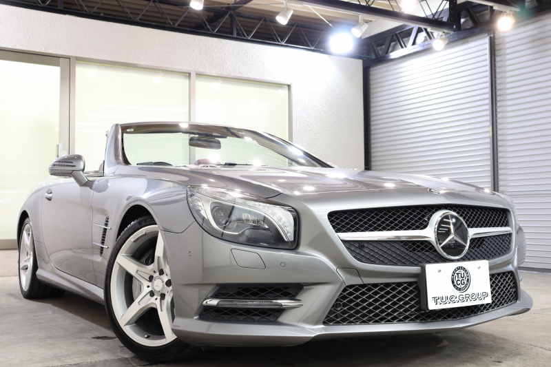 メルセデスベンツ SLクラス SL350 AMGｽﾎﾟｰﾂ&ﾚｰﾀﾞｰｾｰﾌﾃｨPKG　ｷｰﾚｽｺﾞｰ 赤本革 ｴｱｽｶｰﾌ ﾏｼﾞｯｸｽｶｲR HDDﾅﾋﾞTV BT音楽 ﾊﾞｯｸｶﾒﾗ PTS ｷｾﾉﾝﾗｲﾄ ﾊﾝｽﾞﾌﾘｰA AMGｴｱﾛ&19AW ﾄﾞﾗﾌﾄｽﾄｯﾌﾟ AMGｽﾎﾟｰﾂｻｽ 7AT　2年保証