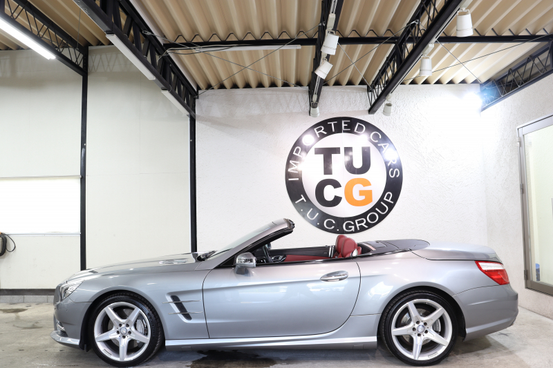 メルセデスベンツ SLクラス SL350 AMGｽﾎﾟｰﾂ&ﾚｰﾀﾞｰｾｰﾌﾃｨPKG　ｷｰﾚｽｺﾞｰ 赤本革 ｴｱｽｶｰﾌ ﾏｼﾞｯｸｽｶｲR HDDﾅﾋﾞTV BT音楽 ﾊﾞｯｸｶﾒﾗ PTS ｷｾﾉﾝﾗｲﾄ ﾊﾝｽﾞﾌﾘｰA AMGｴｱﾛ&19AW ﾄﾞﾗﾌﾄｽﾄｯﾌﾟ AMGｽﾎﾟｰﾂｻｽ 7AT　2年保証