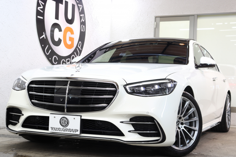 メルセデスベンツ Sクラス S500 4MATIC AMGﾗｲﾝ ﾚｻﾞｰｴｸｽｸﾙｰｼﾌﾞ&ﾍﾞｰｼｯｸ&ﾚｰﾀﾞｰｾｰﾌﾃｨPKG　ISG搭載 ｷｰﾚｽｺﾞｰ 黒本革 ﾍﾞﾝﾁﾚｰﾀｰ ﾊﾟﾉﾗﾏSR ﾍｯﾄﾞｱｯﾌﾟD MBUXﾅﾋﾞTV ｽﾏﾎ連携 ﾌﾞﾙﾒｽﾀｰ 360ｶﾒﾗ PTS LEDﾗｲﾄ ﾊﾝｽﾞﾌﾘｰA AMGｴｱﾛ&20AW ﾜｲﾔﾚｽ充電 9AT　2年保証