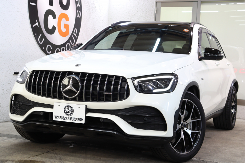 AMG GLC GLC43 4MATIC ﾚｻﾞｰｴｸｽｸﾙｰｼﾌﾞ&ﾚｰﾀﾞｰｾｰﾌﾃｨPKG　後期 MEｺﾈｸﾄ ｷｰﾚｽｺﾞｰ 黒本革 ﾍﾞﾝﾁﾚｰﾀｰ ﾊﾟﾉﾗﾏSR ﾍｯﾄﾞｱｯﾌﾟD MBUXﾅﾋﾞTV BT音楽 ﾌﾞﾙﾒｽﾀｰ 360ｶﾒﾗ PTS LEDﾗｲﾄ ﾊﾝｽﾞﾌﾘｰA AMG専用装備&ﾁｭｰﾆﾝｸﾞ ｴｱｻｽ 9AT　2年保証
