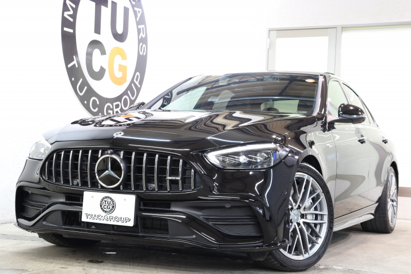 AMG Cクラス C43 4MATIC ﾚｰﾀﾞｰｾｰﾌﾃｨPKG　BSG搭載 黒本革 ﾍﾞﾝﾁﾚｰﾀｰ ﾊﾟﾉﾗﾏSR ﾍｯﾄﾞｱｯﾌﾟD MBUXﾅﾋﾞTV&ARﾅﾋﾞ ｽﾏﾎ連携 ﾌﾞﾙﾒｽﾀｰ 360ｶﾒﾗ PTS LEDﾗｲﾄ 自動ﾄﾗﾝｸ AMG専用装備&ﾁｭｰﾆﾝｸﾞ 9AT　2年保証