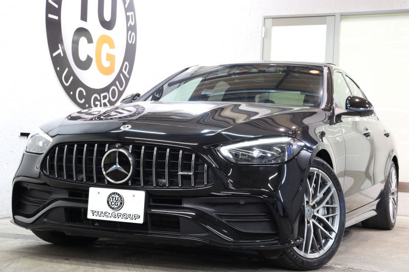AMG Cクラス C43 4MATIC ﾚｰﾀﾞｰｾｰﾌﾃｨPKG　BSG搭載 黒本革 ﾍﾞﾝﾁﾚｰﾀｰ ﾊﾟﾉﾗﾏSR ﾍｯﾄﾞｱｯﾌﾟD MBUXﾅﾋﾞTV&ARﾅﾋﾞ ｽﾏﾎ連携 ﾌﾞﾙﾒｽﾀｰ 360ｶﾒﾗ PTS LEDﾗｲﾄ 自動ﾄﾗﾝｸ AMG専用装備&ﾁｭｰﾆﾝｸﾞ 9AT　2年保証