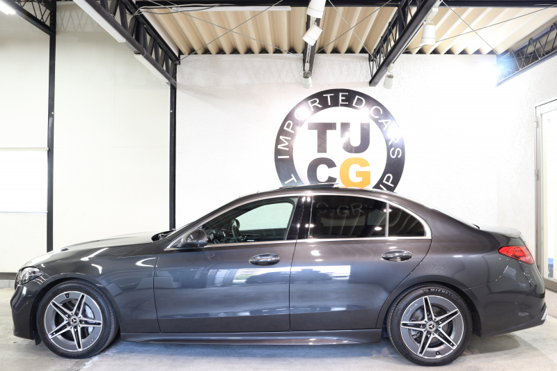 メルセデスベンツ Cクラス C220d AVG AMGﾗｲﾝ ﾚｻﾞｰｴｸｽｸﾙｰｼﾌﾞ&ﾍﾞｰｼｯｸ&ﾚｰﾀﾞｰｾｰﾌﾃｨPKG　ISG搭載 ｷｰﾚｽｺﾞｰ 黒本革 ﾊﾟﾉﾗﾏSR ﾍｯﾄﾞｱｯﾌﾟD MBUXﾅﾋﾞTV ｽﾏﾎ連携 ﾌﾞﾙﾒｽﾀｰ 360ｶﾒﾗ PTS LEDﾗｲﾄ 自動ﾄﾗﾝｸ AMGｴｱﾛ&18AW ﾀﾞｲﾅﾐｯｸS 9AT 希少色ｸﾞﾗﾌｧｲﾄｸﾞﾚｰ　2年保証
