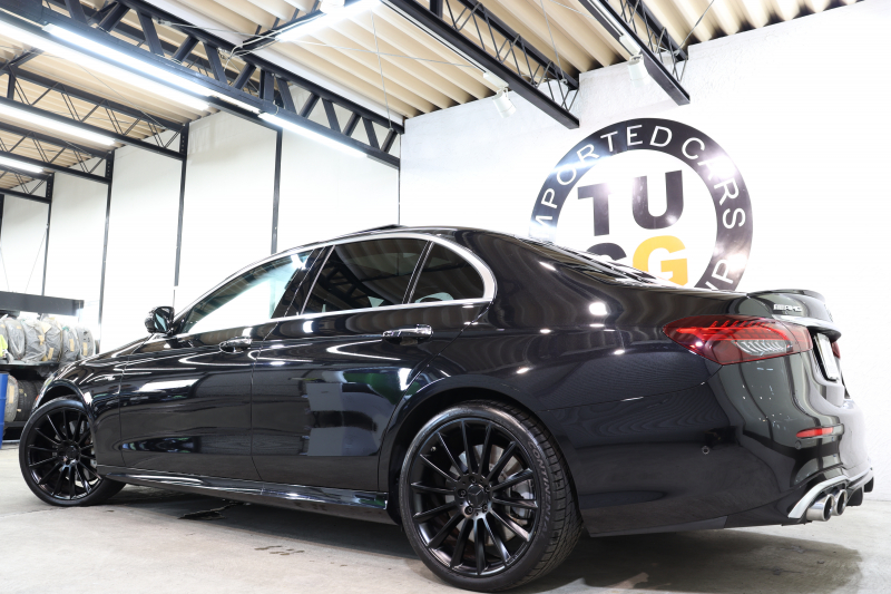 AMG Eクラス E53 4MATIC+ ｴｸｽｸﾙｰｼﾌﾞ&ﾚｰﾀﾞｰｾｰﾌﾃｨPKG　ISG搭載 後期 ｷｰﾚｽｺﾞｰ 黒本革 ﾍﾞﾝﾁﾚｰﾀｰ ﾊﾟﾉﾗﾏSR ﾍｯﾄﾞｱｯﾌﾟD MBUXﾅﾋﾞTV&ARﾅﾋﾞTV ｽﾏﾎ連携 ﾌﾞﾙﾒｽﾀｰ 360ｶﾒﾗ PTS LEDﾗｲﾄ 自動ﾄﾗﾝｸ AMG専用装備&ﾁｭｰﾆﾝｸﾞ ﾜｲﾔﾚｽ充電 9AT　2年保証