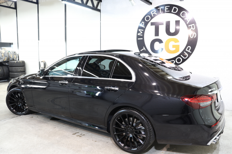 AMG Eクラス E53 4MATIC+ ｴｸｽｸﾙｰｼﾌﾞ&ﾚｰﾀﾞｰｾｰﾌﾃｨPKG　ISG搭載 後期 ｷｰﾚｽｺﾞｰ 黒本革 ﾍﾞﾝﾁﾚｰﾀｰ ﾊﾟﾉﾗﾏSR ﾍｯﾄﾞｱｯﾌﾟD MBUXﾅﾋﾞTV&ARﾅﾋﾞTV ｽﾏﾎ連携 ﾌﾞﾙﾒｽﾀｰ 360ｶﾒﾗ PTS LEDﾗｲﾄ 自動ﾄﾗﾝｸ AMG専用装備&ﾁｭｰﾆﾝｸﾞ ﾜｲﾔﾚｽ充電 9AT　2年保証