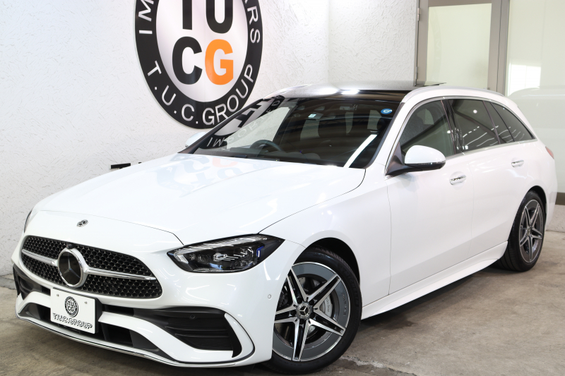 メルセデスベンツ Cクラス C200ｽﾃｰｼｮﾝﾜｺﾞﾝ AVG AMGﾗｲﾝ ﾚｻﾞｰｴｸｽｸﾙｰｼﾌﾞ&ﾍﾞｰｼｯｸ&ﾚｰﾀﾞｰｾｰﾌﾃｨPKG　ISG搭載 ｷｰﾚｽｺﾞｰ 黒革 ﾊﾟﾉﾗﾏSR ﾍｯﾄﾞｱｯﾌﾟD MBUXﾅﾋﾞTV ｽﾏﾎ連携 360ｶﾒﾗ PTS DIGITALﾗｲﾄ 自動Rｹﾞｰﾄ AMGｴｱﾛ&18AW Rｱｸｽﾙｽﾃｱﾘﾝｸﾞ 9AT　2年保証