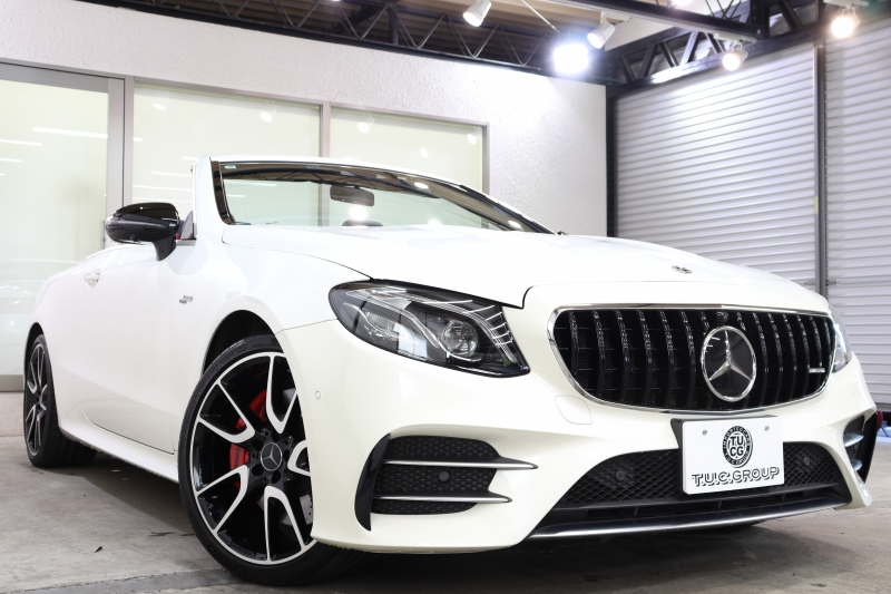 AMG Eクラス E53 4MATIC ｶﾌﾞﾘｵﾚ ｴｸｽｸﾙｰｼﾌﾞ&ﾚｰﾀﾞｰｾｰﾌﾃｨPKG　ISG搭載 中期 ｷｰﾚｽｺﾞｰ 赤/黒本革 ﾍﾞﾝﾁﾚｰﾀｰ ﾍｯﾄﾞｱｯﾌﾟD HDDﾅﾋﾞTV ｽﾏﾎ連携 ﾌﾞﾙﾒｽﾀｰ 360ｶﾒﾗ PTS LEDﾗｲﾄ AMG専用装備&ﾁｭｰﾆﾝｸﾞ 9AT　2年保証