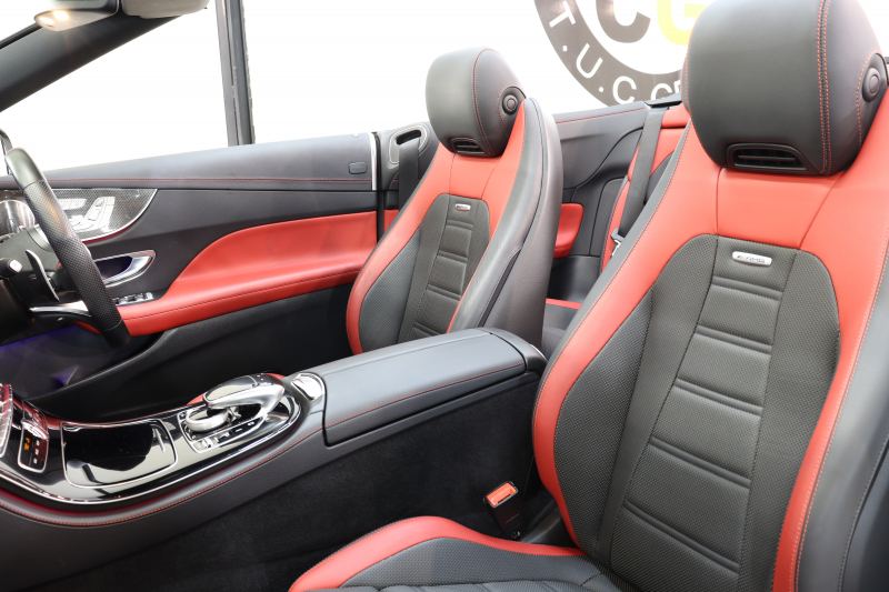 AMG Eクラス E53 4MATIC ｶﾌﾞﾘｵﾚ ｴｸｽｸﾙｰｼﾌﾞ&ﾚｰﾀﾞｰｾｰﾌﾃｨPKG　ISG搭載 中期 ｷｰﾚｽｺﾞｰ 赤/黒本革 ﾍﾞﾝﾁﾚｰﾀｰ ﾍｯﾄﾞｱｯﾌﾟD HDDﾅﾋﾞTV ｽﾏﾎ連携 ﾌﾞﾙﾒｽﾀｰ 360ｶﾒﾗ PTS LEDﾗｲﾄ AMG専用装備&ﾁｭｰﾆﾝｸﾞ 9AT　2年保証