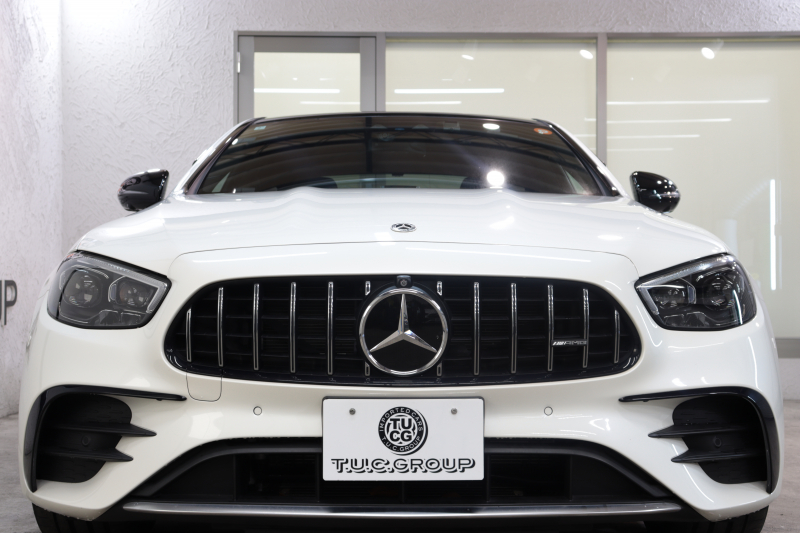 AMG Eクラス E53 4MATIC+ ｴｸｽｸﾙｰｼﾌﾞ&ﾚｰﾀﾞｰｾｰﾌﾃｨPKG　ISG搭載 後期 ｷｰﾚｽｺﾞｰ 黒本革 ﾍﾞﾝﾁﾚｰﾀｰ ﾊﾟﾉﾗﾏSR ﾍｯﾄﾞｱｯﾌﾟD MBUXﾅﾋﾞTV&ARﾅﾋﾞ&ARﾅﾋﾞ ｽﾏﾎ連携 ﾌﾞﾙﾒｽﾀｰ 360ｶﾒﾗ PTS LEDﾗｲﾄ 自動ﾄﾗﾝｸ AMG専用装備&ﾁｭｰﾆﾝｸﾞ ﾜｲﾔﾚｽ充電 9AT　2年保証
