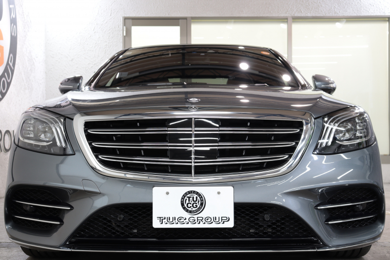 メルセデスベンツ Sクラス S560ﾛﾝｸﾞ AMGﾗｲﾝ ｼｮｰﾌｧｰ＆ﾚｰﾀﾞｰｾｰﾌﾃｨPKG　後期 ｷｰﾚｽｺﾞｰ 黒本革 ﾍﾞﾝﾁﾚｰﾀｰ ﾊﾟﾉﾗﾏSR HUD HDDﾅﾋﾞTV ｽﾏﾎ連携 ﾌﾞﾙﾒｽﾀｰ 360ｶﾒﾗ PTS LEDﾗｲﾄ ﾊﾝｽﾞﾌﾘｰA AMGｴｱﾛ&20AW ﾘｱﾓﾆﾀｰ×2 ｴｱｻｽ 9AT 希少色ｾﾚﾅｲﾄｸﾞﾚｰ　2年保証