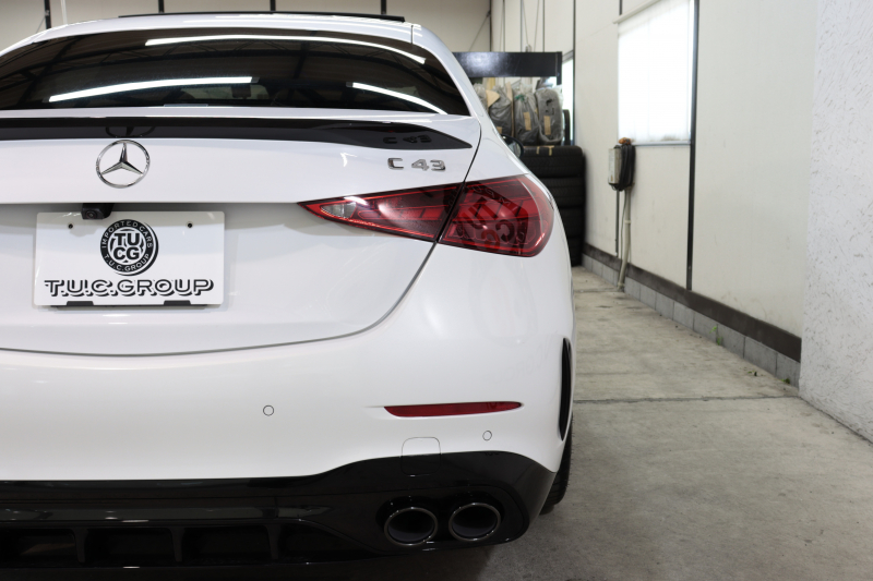 AMG Cクラス C43 4MATIC AMGﾅｲﾄ&ﾚｰﾀﾞｰｾｰﾌﾃｨPKG　BSG搭載 MEｺﾈｸﾄ ｷｰﾚｽｺﾞｰ 黒本革 ﾍﾞﾝﾁﾚｰﾀｰ ﾊﾟﾉﾗﾏSR ﾍｯﾄﾞｱｯﾌﾟD MBUXﾅﾋﾞTV&ARﾅﾋﾞ ｽﾏﾎ連携 ﾌﾞﾙﾒｽﾀｰ 360ｶﾒﾗ PTS LEDﾗｲﾄ 自動ﾄﾗﾝｸ AMG専用装備&ﾁｭｰﾆﾝｸﾞ 9AT　2年保証