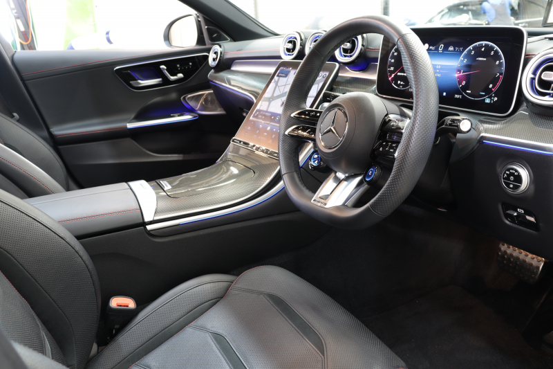 AMG Cクラス C43 4MATIC AMGﾅｲﾄ&ﾚｰﾀﾞｰｾｰﾌﾃｨPKG　BSG搭載 MEｺﾈｸﾄ ｷｰﾚｽｺﾞｰ 黒本革 ﾍﾞﾝﾁﾚｰﾀｰ ﾊﾟﾉﾗﾏSR ﾍｯﾄﾞｱｯﾌﾟD MBUXﾅﾋﾞTV&ARﾅﾋﾞ ｽﾏﾎ連携 ﾌﾞﾙﾒｽﾀｰ 360ｶﾒﾗ PTS LEDﾗｲﾄ 自動ﾄﾗﾝｸ AMG専用装備&ﾁｭｰﾆﾝｸﾞ 9AT　2年保証