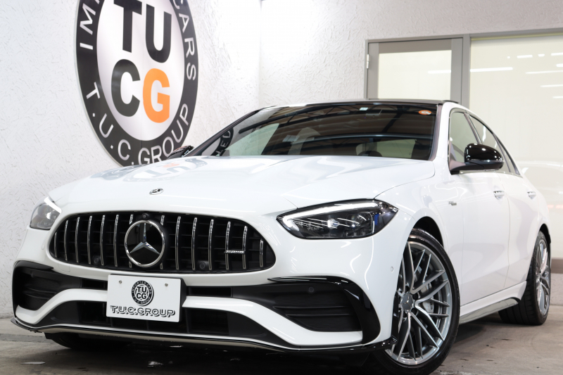AMG Cクラス C43 4MATIC AMGﾅｲﾄ&ﾚｰﾀﾞｰｾｰﾌﾃｨPKG　BSG搭載 MEｺﾈｸﾄ ｷｰﾚｽｺﾞｰ 黒本革 ﾍﾞﾝﾁﾚｰﾀｰ ﾊﾟﾉﾗﾏSR ﾍｯﾄﾞｱｯﾌﾟD MBUXﾅﾋﾞTV&ARﾅﾋﾞ ｽﾏﾎ連携 ﾌﾞﾙﾒｽﾀｰ 360ｶﾒﾗ PTS LEDﾗｲﾄ 自動ﾄﾗﾝｸ AMG専用装備&ﾁｭｰﾆﾝｸﾞ 9AT　2年保証
