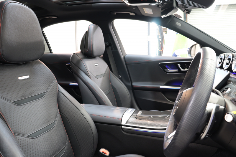 AMG Cクラス C43 4MATIC AMGﾅｲﾄ&ﾚｰﾀﾞｰｾｰﾌﾃｨPKG　BSG搭載 MEｺﾈｸﾄ ｷｰﾚｽｺﾞｰ 黒本革 ﾍﾞﾝﾁﾚｰﾀｰ ﾊﾟﾉﾗﾏSR ﾍｯﾄﾞｱｯﾌﾟD MBUXﾅﾋﾞTV&ARﾅﾋﾞ ｽﾏﾎ連携 ﾌﾞﾙﾒｽﾀｰ 360ｶﾒﾗ PTS LEDﾗｲﾄ 自動ﾄﾗﾝｸ AMG専用装備&ﾁｭｰﾆﾝｸﾞ 9AT　2年保証