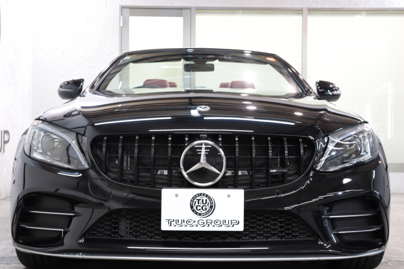 AMG Cクラス C43 4MATIC ｶﾌﾞﾘｵﾚ ﾚｰﾀﾞｰｾｰﾌﾃｨPKG　後期 赤本革 ｴｱｽｶｰﾌ ﾍｯﾄﾞｱｯﾌﾟD HDDﾅﾋﾞTV ｽﾏﾎ連携 ﾌﾞﾙﾒｽﾀｰ ﾊﾞｯｸｶﾒﾗ PTS LEDﾗｲﾄ AMG専用装備&ﾁｭｰﾆﾝｸﾞﾀﾞｲﾅﾐｯｸｾﾚｸﾄ ﾊﾟﾅﾒﾘｶｰﾅｸﾞﾘﾙ 赤幌 9AT　2年保証