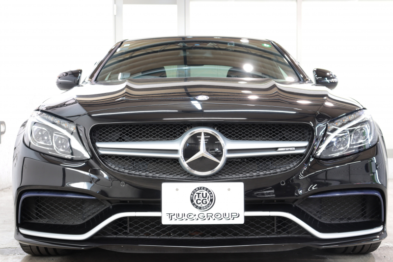 AMG Cクラス C63 ｴｸｽｸﾙｰｼﾌﾞ&ﾚｰﾀﾞｰｾｰﾌﾃｨPKG　ｷｰﾚｽｺﾞｰ 黒本革 ﾊﾟﾉﾗﾏSR ﾍｯﾄﾞｱｯﾌﾟD HDDﾅﾋﾞTV BT音楽 ﾌﾞﾙﾒｽﾀｰ ﾊﾞｯｸｶﾒﾗ PTS LEDﾗｲﾄ ﾊﾝｽﾞﾌﾘｰA AMG専用装備&ﾁｭｰﾆﾝｸﾞﾀﾞｲﾅﾐｯｸｾﾚｸﾄ　2年保証