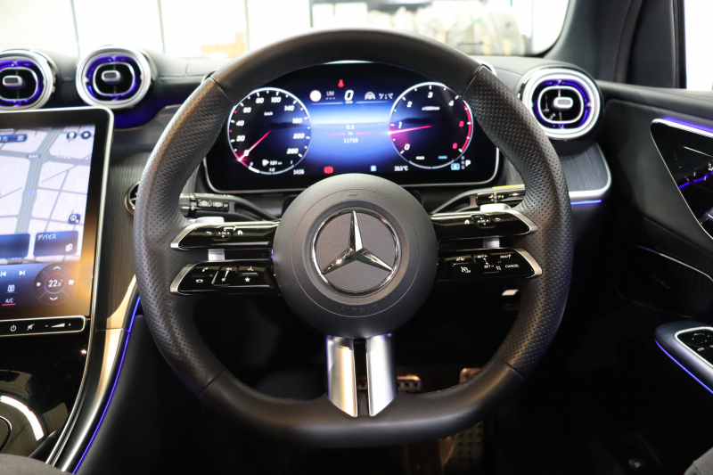 メルセデスベンツ GLC GLC220d 4MATIC AMGﾗｲﾝ ﾚｰﾀﾞｰｾｰﾌﾃｨPKG　ISG搭載 現行 1ｵｰﾅｰ 黒革 MBUXﾅﾋﾞTV ｽﾏﾎ連携 360ｶﾒﾗ PTS LEDﾗｲﾄ 自動Rｹﾞｰﾄ AMGｴｱﾛ&19AW ﾀﾞｲﾅﾐｯｸS ﾜｲﾔﾚｽ充電 9AT　2年保証