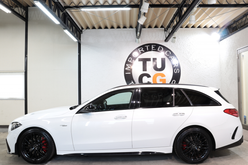 AMG Cクラス C43 4MATIC ｽﾃｰｼｮﾝﾜｺﾞﾝ AMGﾅｲﾄ&ﾚｰﾀﾞｰｾｰﾌﾃｨPKG　BSG搭載 ｷｰﾚｽｺﾞｰ 黒本革 ﾍﾞﾝﾁﾚｰﾀｰ ﾊﾟﾉﾗﾏSR ﾍｯﾄﾞｱｯﾌﾟD MBUXﾅﾋﾞTV&ARﾅﾋﾞ ｽﾏﾎ連携 ﾌﾞﾙﾒｽﾀｰ 360ｶﾒﾗ PTS LEDﾗｲﾄ 自動Rｹﾞｰﾄ AMG専用装備&ﾁｭｰﾆﾝｸﾞ 9AT ﾘｱｱｸｽﾙｽﾃｱ　2年保証