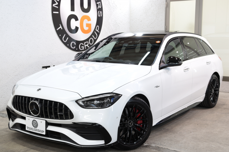 AMG Cクラス C43 4MATIC ｽﾃｰｼｮﾝﾜｺﾞﾝ AMGﾅｲﾄ&ﾚｰﾀﾞｰｾｰﾌﾃｨPKG　BSG搭載 ｷｰﾚｽｺﾞｰ 黒本革 ﾍﾞﾝﾁﾚｰﾀｰ ﾊﾟﾉﾗﾏSR ﾍｯﾄﾞｱｯﾌﾟD MBUXﾅﾋﾞTV&ARﾅﾋﾞ ｽﾏﾎ連携 ﾌﾞﾙﾒｽﾀｰ 360ｶﾒﾗ PTS LEDﾗｲﾄ 自動Rｹﾞｰﾄ AMG専用装備&ﾁｭｰﾆﾝｸﾞ 9AT ﾘｱｱｸｽﾙｽﾃｱ　2年保証