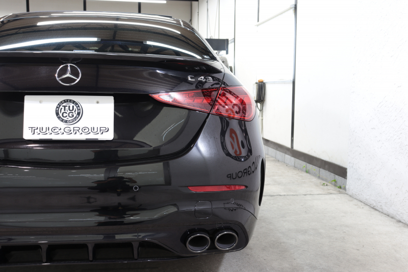 AMG Cクラス C43 4MATIC AMGﾅｲﾄ&ﾚｰﾀﾞｰｾｰﾌﾃｨPKG　BSG搭載 ｷｰﾚｽｺﾞｰ 赤/黒本革 ﾍﾞﾝﾁﾚｰﾀｰ ﾊﾟﾉﾗﾏSR ﾍｯﾄﾞｱｯﾌﾟD MBUXﾅﾋﾞTV ｽﾏﾎ連携 ﾌﾞﾙﾒｽﾀｰ 360ｶﾒﾗ PTS LEDﾗｲﾄ 自動ﾄﾗﾝｸ AMG専用装備&ﾁｭｰﾆﾝｸﾞ 9AT ﾘｱｱｸｽﾙｽﾃｱ　2年保証