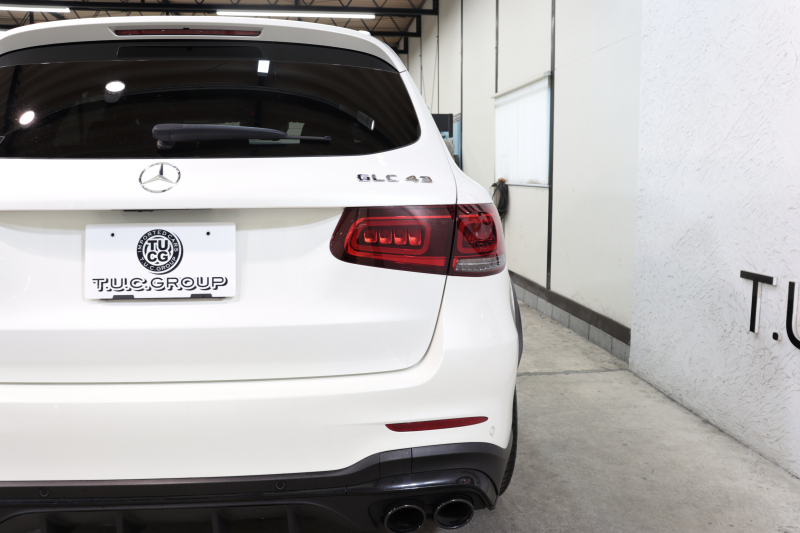 AMG GLC GLC43 4MATIC ﾚｻﾞｰｴｸｽｸﾙｰｼﾌﾞ&ﾚｰﾀﾞｰｾｰﾌﾃｨPKG　後期 MEｺﾈｸﾄ ｷｰﾚｽｺﾞｰ 黒本革 ﾍﾞﾝﾁﾚｰﾀｰ ﾊﾟﾉﾗﾏSR ﾍｯﾄﾞｱｯﾌﾟD MBUXﾅﾋﾞTV BT音楽 ﾌﾞﾙﾒｽﾀｰ 360ｶﾒﾗ PTS LEDﾗｲﾄ ﾊﾝｽﾞﾌﾘｰA AMG専用装備&ﾁｭｰﾆﾝｸﾞ 9AT　2年保証