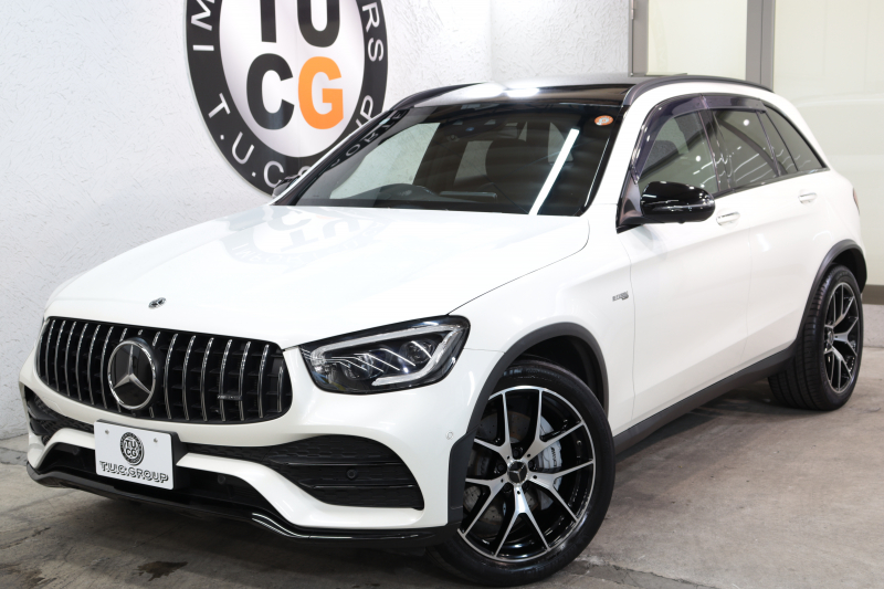 AMG GLC GLC43 4MATIC ﾚｻﾞｰｴｸｽｸﾙｰｼﾌﾞ&ﾚｰﾀﾞｰｾｰﾌﾃｨPKG　後期 MEｺﾈｸﾄ ｷｰﾚｽｺﾞｰ 黒本革 ﾍﾞﾝﾁﾚｰﾀｰ ﾊﾟﾉﾗﾏSR ﾍｯﾄﾞｱｯﾌﾟD MBUXﾅﾋﾞTV BT音楽 ﾌﾞﾙﾒｽﾀｰ 360ｶﾒﾗ PTS LEDﾗｲﾄ ﾊﾝｽﾞﾌﾘｰA AMG専用装備&ﾁｭｰﾆﾝｸﾞ 9AT　2年保証