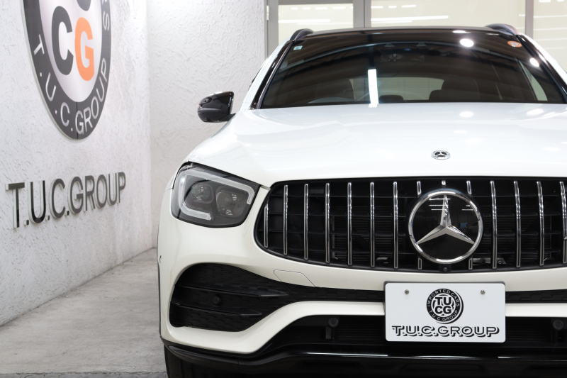 AMG GLC GLC43 4MATIC ﾚｻﾞｰｴｸｽｸﾙｰｼﾌﾞ&ﾚｰﾀﾞｰｾｰﾌﾃｨPKG　後期 MEｺﾈｸﾄ ｷｰﾚｽｺﾞｰ 黒本革 ﾍﾞﾝﾁﾚｰﾀｰ ﾊﾟﾉﾗﾏSR ﾍｯﾄﾞｱｯﾌﾟD MBUXﾅﾋﾞTV BT音楽 ﾌﾞﾙﾒｽﾀｰ 360ｶﾒﾗ PTS LEDﾗｲﾄ ﾊﾝｽﾞﾌﾘｰA AMG専用装備&ﾁｭｰﾆﾝｸﾞ 9AT　2年保証