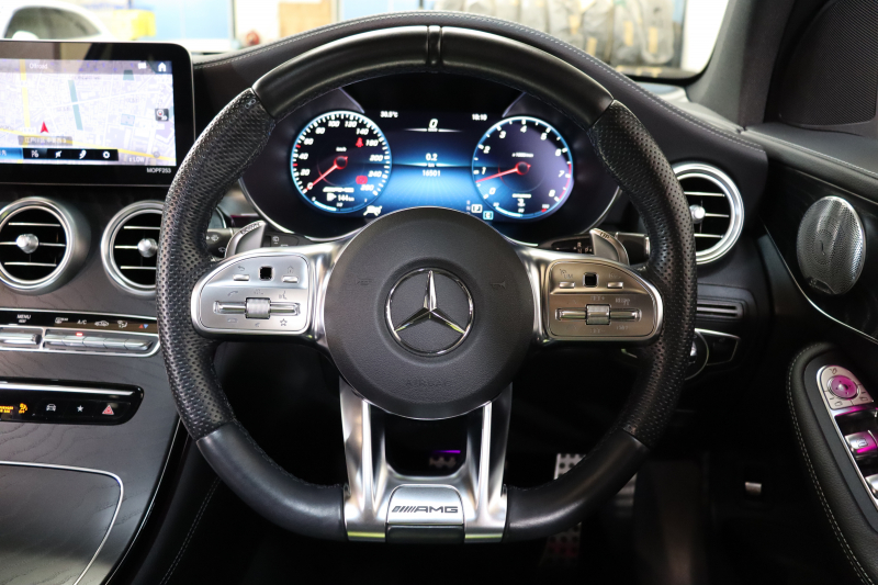 AMG GLC GLC43 4MATIC ﾚｻﾞｰｴｸｽｸﾙｰｼﾌﾞ&ﾚｰﾀﾞｰｾｰﾌﾃｨPKG　後期 MEｺﾈｸﾄ ｷｰﾚｽｺﾞｰ 黒本革 ﾍﾞﾝﾁﾚｰﾀｰ ﾊﾟﾉﾗﾏSR ﾍｯﾄﾞｱｯﾌﾟD MBUXﾅﾋﾞTV BT音楽 ﾌﾞﾙﾒｽﾀｰ 360ｶﾒﾗ PTS LEDﾗｲﾄ ﾊﾝｽﾞﾌﾘｰA AMG専用装備&ﾁｭｰﾆﾝｸﾞ 9AT　2年保証