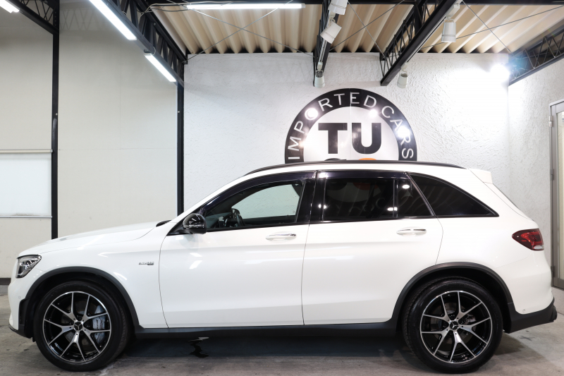 AMG GLC GLC43 4MATIC ﾚｻﾞｰｴｸｽｸﾙｰｼﾌﾞ&ﾚｰﾀﾞｰｾｰﾌﾃｨPKG　後期 MEｺﾈｸﾄ ｷｰﾚｽｺﾞｰ 黒本革 ﾍﾞﾝﾁﾚｰﾀｰ ﾊﾟﾉﾗﾏSR ﾍｯﾄﾞｱｯﾌﾟD MBUXﾅﾋﾞTV BT音楽 ﾌﾞﾙﾒｽﾀｰ 360ｶﾒﾗ PTS LEDﾗｲﾄ ﾊﾝｽﾞﾌﾘｰA AMG専用装備&ﾁｭｰﾆﾝｸﾞ 9AT　2年保証