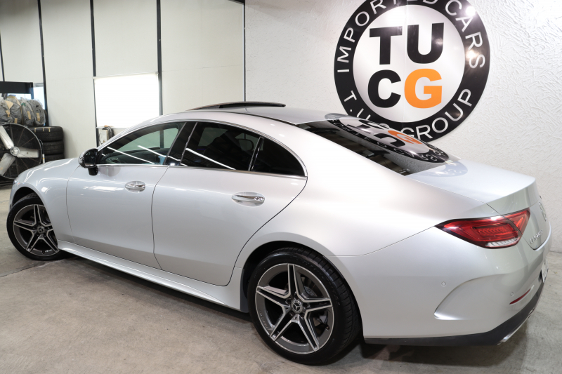 メルセデスベンツ CLS CLS220d ｽﾎﾟｰﾂ ｴｸｽｸﾙｰｼﾌﾞ&ﾚｰﾀﾞｰｾｰﾌﾃｨPKG　ｷｰﾚｽｺﾞｰ 黒本革 ﾍﾞﾝﾁﾚｰﾀｰ ｻﾝﾙｰﾌ ﾍｯﾄﾞｱｯﾌﾟD HDDﾅﾋﾞTV ｽﾏﾎ連携 ﾌﾞﾙﾒｽﾀｰ 360ｶﾒﾗ PTS LEDﾗｲﾄ ﾊﾝｽﾞﾌﾘｰA AMGｴｱﾛ&19AW ｴｱｻｽ ﾀﾞｲﾅﾐｯｸS 9AT　2年保証