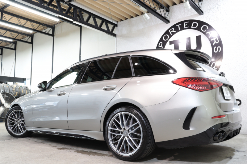 AMG Cクラス C43 4MATIC ｽﾃｰｼｮﾝﾜｺﾞﾝ AMGﾅｲﾄ&ﾚｰﾀﾞｰｾｰﾌﾃｨPKG　BSG搭載 黒本革 ﾍﾞﾝﾁﾚｰﾀｰ ﾊﾟﾉﾗﾏSR HUD MBUXﾅﾋﾞTV&ARﾅﾋﾞ ｽﾏﾎ連携 ﾌﾞﾙﾒｽﾀｰ 360ｶﾒﾗ PTS LEDﾗｲﾄ 自動Rｹﾞｰﾄ AMG専用装備&ﾁｭｰﾆﾝｸﾞﾘｱｱｸｽﾙｽﾃｱ 9AT 希少色ﾓﾊｰﾍﾞｼﾙﾊﾞｰ　2年保証
