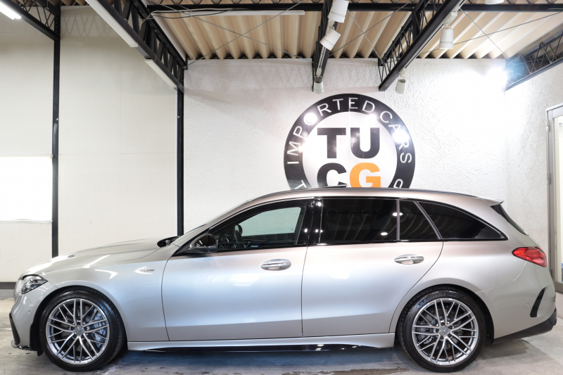 AMG Cクラス C43 4MATIC ｽﾃｰｼｮﾝﾜｺﾞﾝ AMGﾅｲﾄ&ﾚｰﾀﾞｰｾｰﾌﾃｨPKG　BSG搭載 黒本革 ﾍﾞﾝﾁﾚｰﾀｰ ﾊﾟﾉﾗﾏSR HUD MBUXﾅﾋﾞTV&ARﾅﾋﾞ ｽﾏﾎ連携 ﾌﾞﾙﾒｽﾀｰ 360ｶﾒﾗ PTS LEDﾗｲﾄ 自動Rｹﾞｰﾄ AMG専用装備&ﾁｭｰﾆﾝｸﾞﾘｱｱｸｽﾙｽﾃｱ 9AT 希少色ﾓﾊｰﾍﾞｼﾙﾊﾞｰ　2年保証