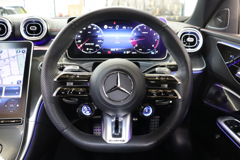 AMG Cクラス C43 4MATIC ｽﾃｰｼｮﾝﾜｺﾞﾝ AMGﾅｲﾄ&ﾚｰﾀﾞｰｾｰﾌﾃｨPKG　BSG搭載 黒本革 ﾍﾞﾝﾁﾚｰﾀｰ ﾊﾟﾉﾗﾏSR HUD MBUXﾅﾋﾞTV&ARﾅﾋﾞ ｽﾏﾎ連携 ﾌﾞﾙﾒｽﾀｰ 360ｶﾒﾗ PTS LEDﾗｲﾄ 自動Rｹﾞｰﾄ AMG専用装備&ﾁｭｰﾆﾝｸﾞﾘｱｱｸｽﾙｽﾃｱ 9AT 希少色ﾓﾊｰﾍﾞｼﾙﾊﾞｰ　2年保証
