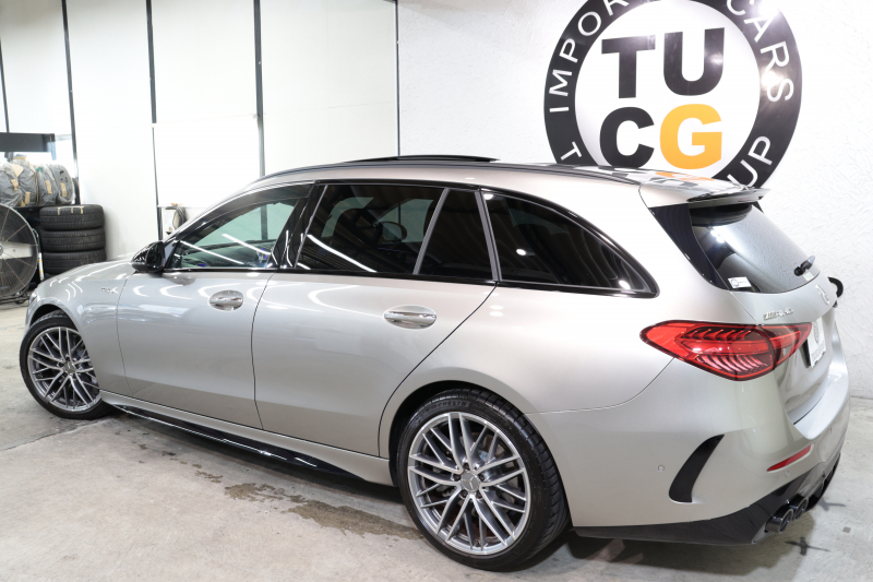 AMG Cクラス C43 4MATIC ｽﾃｰｼｮﾝﾜｺﾞﾝ AMGﾅｲﾄ&ﾚｰﾀﾞｰｾｰﾌﾃｨPKG　BSG搭載 黒本革 ﾍﾞﾝﾁﾚｰﾀｰ ﾊﾟﾉﾗﾏSR HUD MBUXﾅﾋﾞTV&ARﾅﾋﾞ ｽﾏﾎ連携 ﾌﾞﾙﾒｽﾀｰ 360ｶﾒﾗ PTS LEDﾗｲﾄ 自動Rｹﾞｰﾄ AMG専用装備&ﾁｭｰﾆﾝｸﾞﾘｱｱｸｽﾙｽﾃｱ 9AT 希少色ﾓﾊｰﾍﾞｼﾙﾊﾞｰ　2年保証