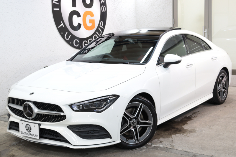 メルセデスベンツ CLAクラス CLA200d AMGﾗｲﾝ ﾚｻﾞｰｴｸｽｸﾙｰｼﾌﾞ&ｱﾄﾞﾊﾞﾝｽﾄﾞ&ﾅﾋﾞｹﾞｰｼｮﾝ&ﾚｰﾀﾞｰｾｰﾌﾃｨPKG　ｷｰﾚｽｺﾞｰ 赤/黒本革 ﾊﾟﾉﾗﾏSR ﾍｯﾄﾞｱｯﾌﾟD MBUXﾅﾋﾞTV BT音楽 ｱﾄﾞﾊﾞﾝｽﾄﾞｻｳﾝﾄﾞ 360ｶﾒﾗ PTS LEDﾗｲﾄ AMGｴｱﾛ&18AW ﾜｲﾔﾚｽ充電 8AT　2年保証