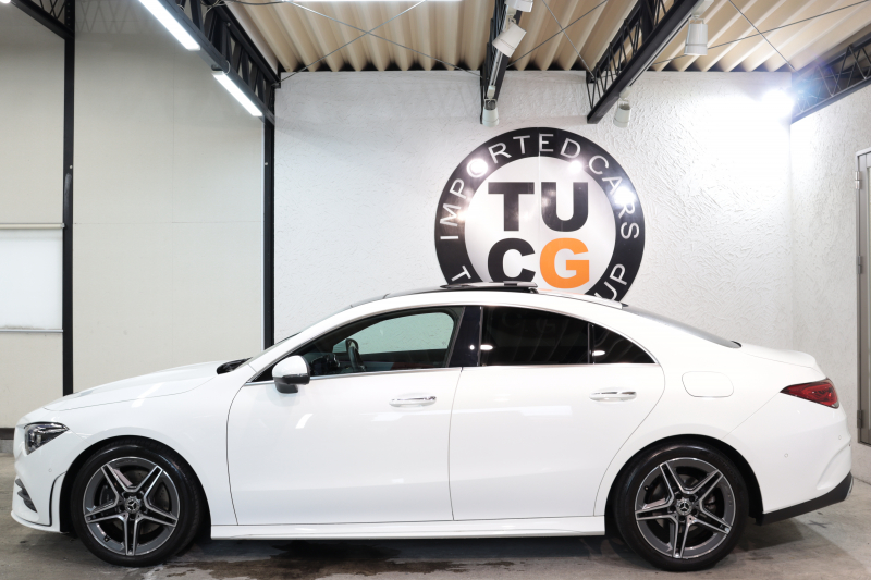 メルセデスベンツ CLAクラス CLA200d AMGﾗｲﾝ ﾚｻﾞｰｴｸｽｸﾙｰｼﾌﾞ&ｱﾄﾞﾊﾞﾝｽﾄﾞ&ﾅﾋﾞｹﾞｰｼｮﾝ&ﾚｰﾀﾞｰｾｰﾌﾃｨPKG　ｷｰﾚｽｺﾞｰ 赤/黒本革 ﾊﾟﾉﾗﾏSR ﾍｯﾄﾞｱｯﾌﾟD MBUXﾅﾋﾞTV BT音楽 ｱﾄﾞﾊﾞﾝｽﾄﾞｻｳﾝﾄﾞ 360ｶﾒﾗ PTS LEDﾗｲﾄ AMGｴｱﾛ&18AW ﾜｲﾔﾚｽ充電 8AT　2年保証