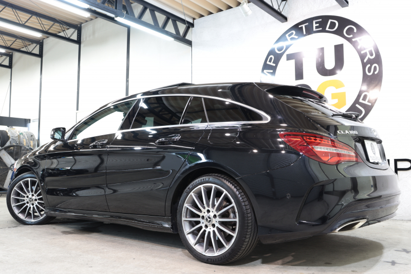 メルセデスベンツ CLAクラス CLA180ｼｭｰﾃｨﾝｸﾞﾌﾞﾚｰｸ AMGｽﾀｲﾙ AMGﾌﾟﾚﾐｱﾑ&ﾚｰﾀﾞｰｾｰﾌﾃｨPKG　後期 ｷｰﾚｽｺﾞｰ ﾚｻﾞｰDINAMICAｼｰﾄ ｼｰﾄﾋｰﾀｰ ﾊﾟﾉﾗﾏSR HDDﾅﾋﾞTV ｽﾏﾎ連携 harman/kardon Bｶﾒﾗ PTS DSRC LEDﾗｲﾄ 自動Rｹﾞｰﾄ AMGｴｱﾛ&18AW 7AT　2年保証
