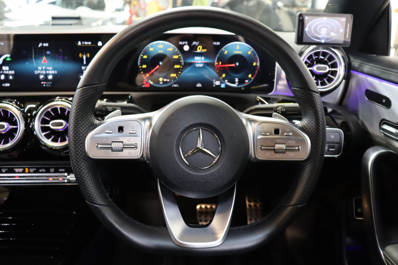 メルセデスベンツ CLAクラス CLA200d ｼｭｰﾃｨﾝｸﾞﾌﾞﾚｰｸ AMGﾗｲﾝ ﾚｻﾞｰｴｸｽｸﾙｰｼﾌﾞ&ｱﾄﾞﾊﾞﾝｽﾄﾞ&ﾅﾋﾞｹﾞｰｼｮﾝ&ﾚｰﾀﾞｰｾｰﾌﾃｨPKG　ｷｰﾚｽｺﾞｰ 灰/黒本革 ﾊﾟﾉﾗﾏSR HUD MBUXﾅﾋﾞTV BT音楽 ｱﾄﾞﾊﾞﾝｽﾄﾞｻｳﾝﾄﾞ 360ｶﾒﾗ PTS LEDﾗｲﾄ AMGｴｱﾛ&18AW ﾜｲﾔﾚｽ充電 8AT　2年保証