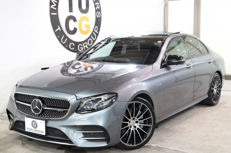 AMG Eクラス E43 4MATIC ｴｸｽｸﾙｰｼﾌﾞ&ﾚｰﾀﾞｰｾｰﾌﾃｨPKG　ｷｰﾚｽｺﾞｰ 黒本革 ﾍﾞﾝﾁﾚｰﾀｰ ﾏｯｻｰｼﾞ機能 ﾊﾟﾉﾗﾏSR ﾍｯﾄﾞｱｯﾌﾟD HDDﾅﾋﾞTV ｽﾏﾎ連携 ﾌﾞﾙﾒｽﾀｰ 360ｶﾒﾗ PTS LEDﾗｲﾄ ﾊﾝｽﾞﾌﾘｰA AMG専用装備&ﾁｭｰﾆﾝｸﾞ ﾀﾞｲﾅﾐｯｸS 9AT 希少色ｾﾚﾅｲﾄｸﾞﾚｰ　2年保証