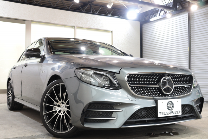 AMG Eクラス E43 4MATIC ｴｸｽｸﾙｰｼﾌﾞ&ﾚｰﾀﾞｰｾｰﾌﾃｨPKG　ｷｰﾚｽｺﾞｰ 黒本革 ﾍﾞﾝﾁﾚｰﾀｰ ﾏｯｻｰｼﾞ機能 ﾊﾟﾉﾗﾏSR ﾍｯﾄﾞｱｯﾌﾟD HDDﾅﾋﾞTV ｽﾏﾎ連携 ﾌﾞﾙﾒｽﾀｰ 360ｶﾒﾗ PTS LEDﾗｲﾄ ﾊﾝｽﾞﾌﾘｰA AMG専用装備&ﾁｭｰﾆﾝｸﾞ ﾀﾞｲﾅﾐｯｸS 9AT 希少色ｾﾚﾅｲﾄｸﾞﾚｰ　2年保証