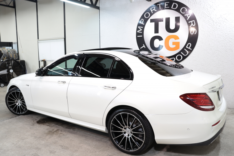 AMG Eクラス E43 4MATIC ｴｸｽｸﾙｰｼﾌﾞ&ﾚｰﾀﾞｰｾｰﾌﾃｨPKG　ｷｰﾚｽｺﾞｰ 黒本革 ﾍﾞﾝﾁﾚｰﾀｰ ﾊﾟﾉﾗﾏSR HUD HDDﾅﾋﾞTV&ｷｬﾝｾﾗｰ ｽﾏﾎ連携 ﾌﾞﾙﾒｽﾀｰ 360ｶﾒﾗ PTS LEDﾗｲﾄ ﾊﾝｽﾞﾌﾘｰA AMG専用装備&ﾁｭｰﾆﾝｸﾞ 9AT　2年保証