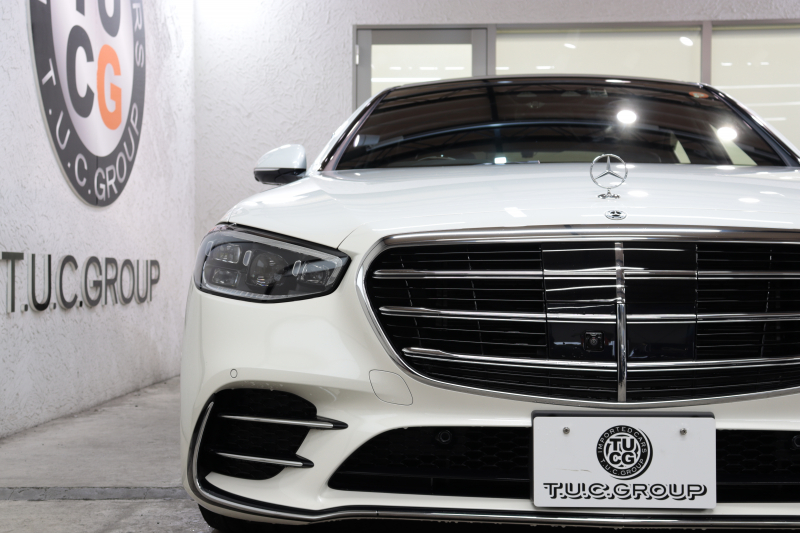 メルセデスベンツ Sクラス S500ﾛﾝｸﾞ 4MATIC AMGﾗｲﾝ&ﾚｰﾀﾞｰｾｰﾌﾃｨPKG　ISG搭載 1ｵｰﾅｰ ｷｰﾚｽｺﾞｰ 黒本革 ﾍﾞﾝﾁﾚｰﾀｰ ﾊﾟﾉﾗﾏSR HUD MBUXﾅﾋﾞTV ｽﾏﾎ連携 ﾌﾞﾙﾒｽﾀｰ 360ｶﾒﾗ PTS LEDﾗｲﾄ ﾊﾝｽﾞﾌﾘｰA AMGｴｱﾛ&20AW ｴｱｻｽ ﾘｱｱｸｽﾙ 9AT　2年保証