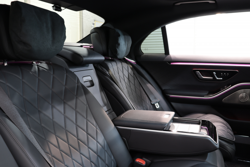 メルセデスベンツ Sクラス S500ﾛﾝｸﾞ 4MATIC AMGﾗｲﾝ&ﾚｰﾀﾞｰｾｰﾌﾃｨPKG　ISG搭載 1ｵｰﾅｰ ｷｰﾚｽｺﾞｰ 黒本革 ﾍﾞﾝﾁﾚｰﾀｰ ﾊﾟﾉﾗﾏSR HUD MBUXﾅﾋﾞTV ｽﾏﾎ連携 ﾌﾞﾙﾒｽﾀｰ 360ｶﾒﾗ PTS LEDﾗｲﾄ ﾊﾝｽﾞﾌﾘｰA AMGｴｱﾛ&20AW ｴｱｻｽ ﾘｱｱｸｽﾙ 9AT　2年保証