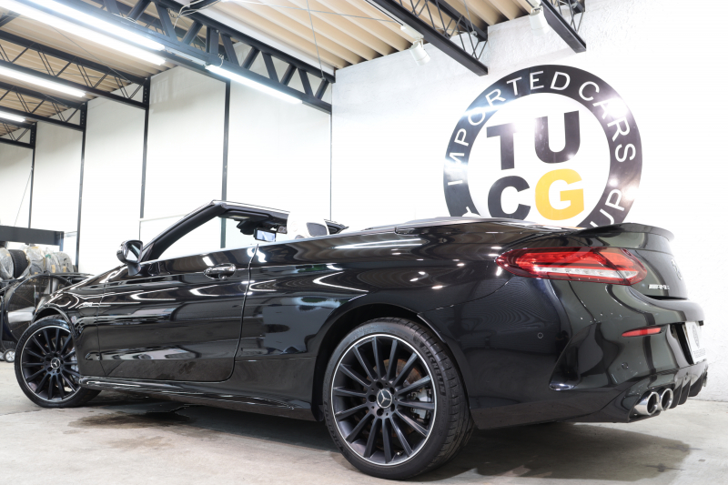 AMG Cクラス C43 4MATIC ｶﾌﾞﾘｵﾚ ﾚｰﾀﾞｰｾｰﾌﾃｨPKG　後期 1ｵｰﾅｰ ｷｰﾚｽｺﾞｰ 白本革 ｴｱｽｶｰﾌ HUD HDDﾅﾋﾞTV ｽﾏﾎ連携 ﾌﾞﾙﾒｽﾀｰ Bｶﾒﾗ PTS LEDﾗｲﾄ AMG専用装備&ﾁｭｰﾆﾝｸﾞ ﾀﾞｲﾅﾐｯｸS 9AT　2年保証