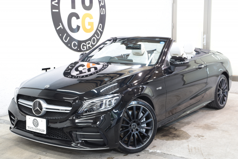 AMG Cクラス C43 4MATIC ｶﾌﾞﾘｵﾚ ﾚｰﾀﾞｰｾｰﾌﾃｨPKG　後期 1ｵｰﾅｰ ｷｰﾚｽｺﾞｰ 白本革 ｴｱｽｶｰﾌ HUD HDDﾅﾋﾞTV ｽﾏﾎ連携 ﾌﾞﾙﾒｽﾀｰ Bｶﾒﾗ PTS LEDﾗｲﾄ AMG専用装備&ﾁｭｰﾆﾝｸﾞ ﾀﾞｲﾅﾐｯｸS 9AT　2年保証