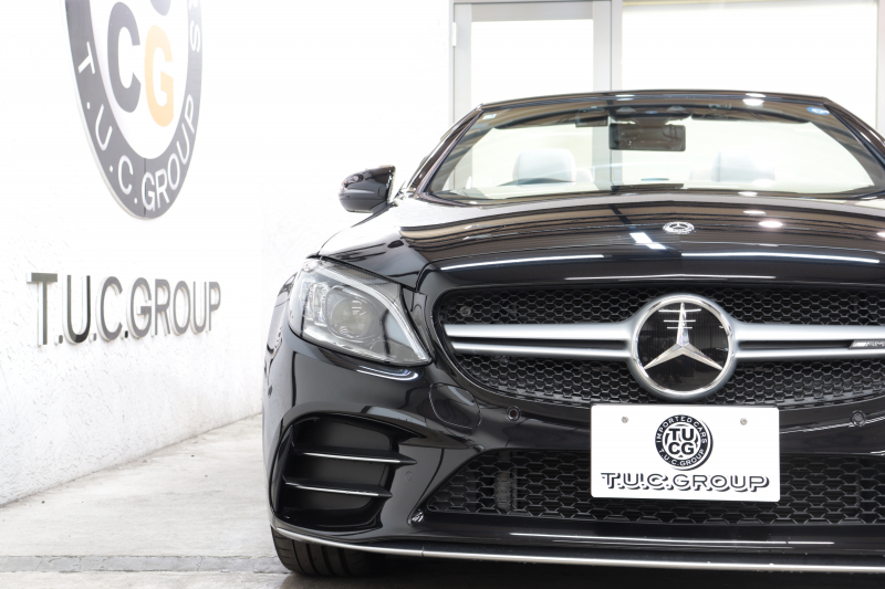 AMG Cクラス C43 4MATIC ｶﾌﾞﾘｵﾚ ﾚｰﾀﾞｰｾｰﾌﾃｨPKG　後期 1ｵｰﾅｰ ｷｰﾚｽｺﾞｰ 白本革 ｴｱｽｶｰﾌ HUD HDDﾅﾋﾞTV ｽﾏﾎ連携 ﾌﾞﾙﾒｽﾀｰ Bｶﾒﾗ PTS LEDﾗｲﾄ AMG専用装備&ﾁｭｰﾆﾝｸﾞ ﾀﾞｲﾅﾐｯｸS 9AT　2年保証