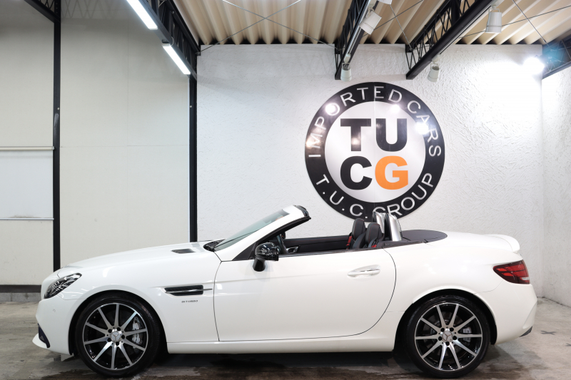 AMG SLC SLC43 AMGﾅｲﾄ&ﾚｰﾀﾞｰｾｰﾌﾃｨPKG　ｷｰﾚｽｺﾞｰ 黒本革 ｴｱｽｶｰﾌ ﾏｼﾞｯｸｽｶｲR HDDﾅﾋﾞTV ｽﾏﾎ連携 harman/kardon Bｶﾒﾗ PTS DSRC LEDﾗｲﾄ AMG専用装備&ﾁｭｰﾆﾝｸﾞ 9AT　2年保証