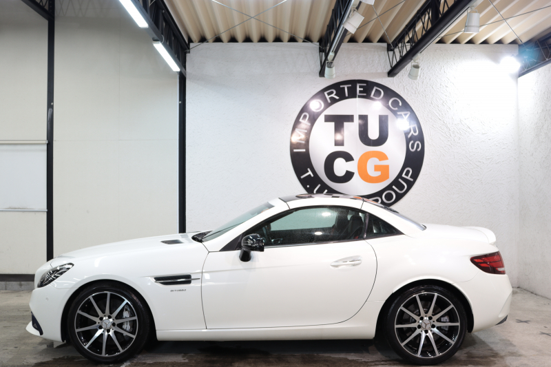 AMG SLC SLC43 AMGﾅｲﾄ&ﾚｰﾀﾞｰｾｰﾌﾃｨPKG　ｷｰﾚｽｺﾞｰ 黒本革 ｴｱｽｶｰﾌ ﾏｼﾞｯｸｽｶｲR HDDﾅﾋﾞTV ｽﾏﾎ連携 harman/kardon Bｶﾒﾗ PTS DSRC LEDﾗｲﾄ AMG専用装備&ﾁｭｰﾆﾝｸﾞ 9AT　2年保証