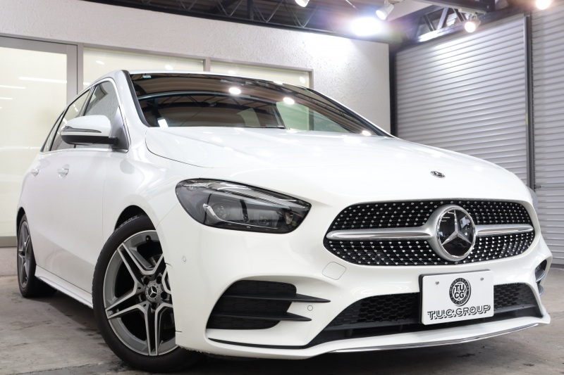 メルセデスベンツ Bクラス B200d AMGﾗｲﾝ ﾚｻﾞｰｴｸｽｸﾙｰｼﾌﾞ&ﾅﾋﾞｹﾞｰｼｮﾝ&ﾚｰﾀﾞｰｾｰﾌﾃｨPKG　ｷｰﾚｽｺﾞｰ 灰/黒本革 MBUXﾅﾋﾞTV BT音楽 Bｶﾒﾗ 自動Rｹﾞｰﾄ ﾊﾝｽﾞﾌﾘｰA AMGｴｱﾛ&18AW ﾜｲﾔﾚｽ充電 8AT　2年保証